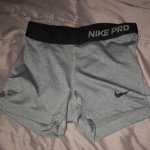 Nike pro spandex shorts!